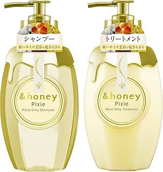 &honey Pixie Moist Silky Shampoo/Conditioner – Smooth, Hydrating Care for Silky Hair