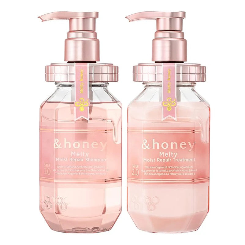 &honey Melty Moist Repair Shampoo Step 1.0/ &honey Melty Moist Repair Treatment Step 2.0