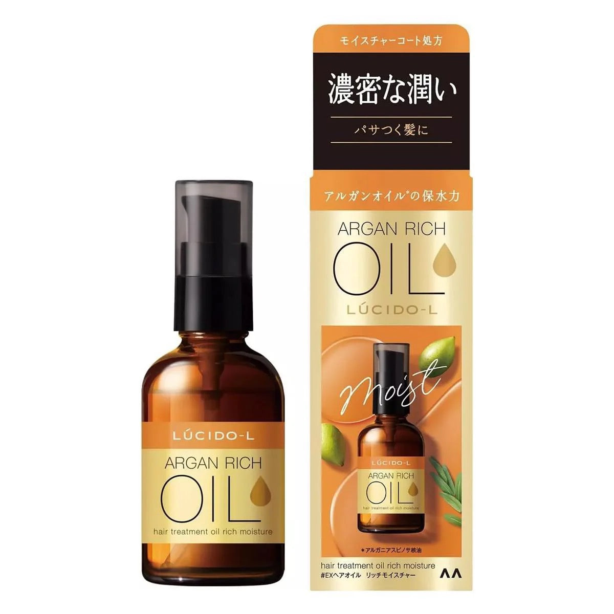 Lucido-L Argan Rich Oil Moist – Deep Moisture & Silky Repair for Dry, Damaged Hair