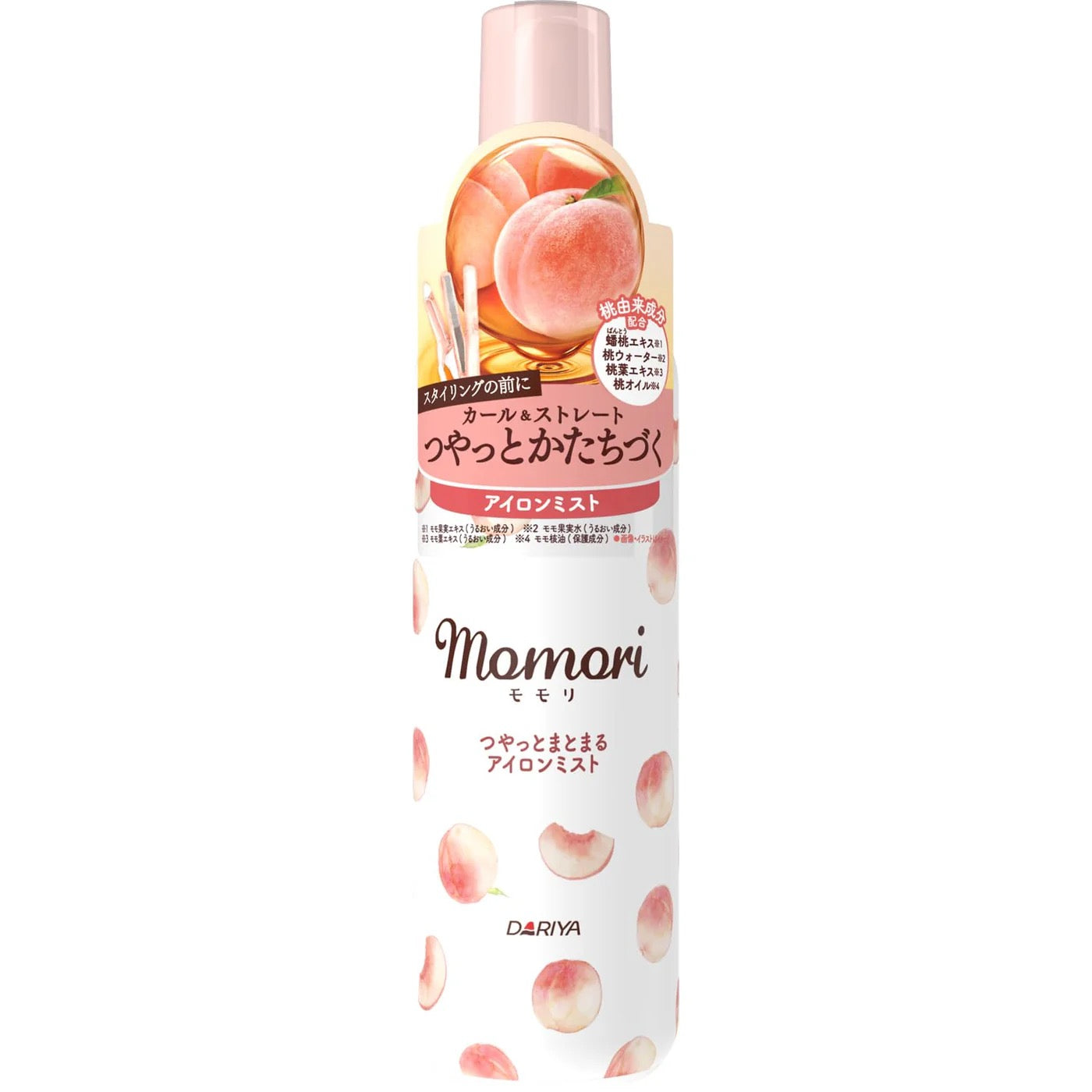 Momori Hair Mist – Refreshing Moisture & Smooth Shine with Peach Extract