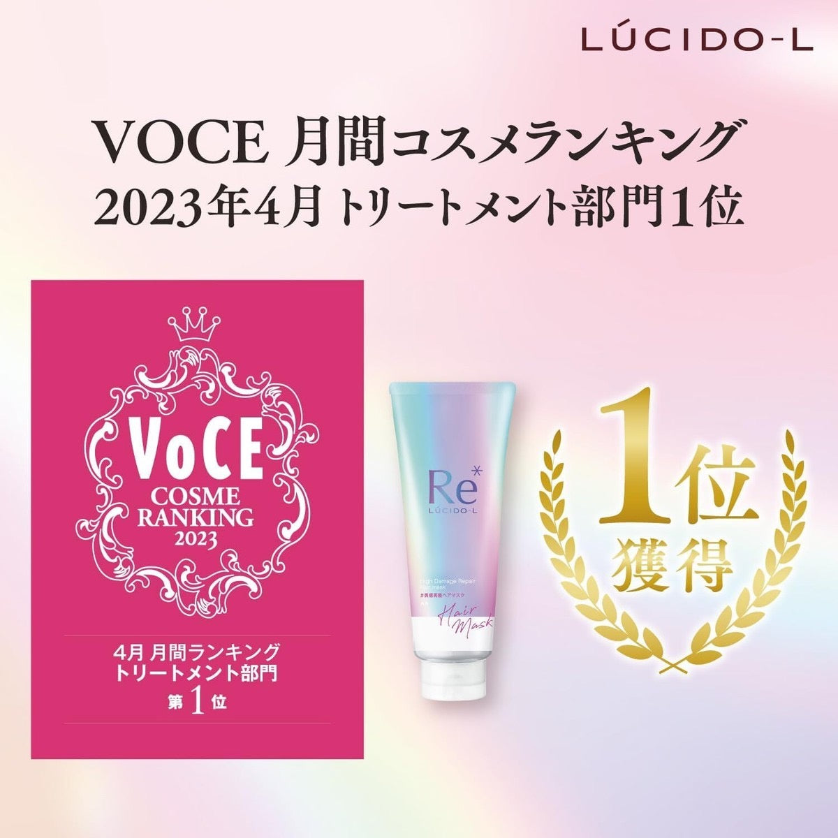 Lucido-L High Damage Repair Hair Mask – Intensive Care for Severely Damaged Hair