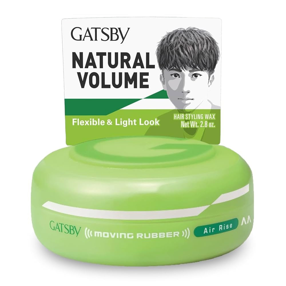 Gatsby Moving Rubber Air Rise – Effortless Volume & Lightweight Hold