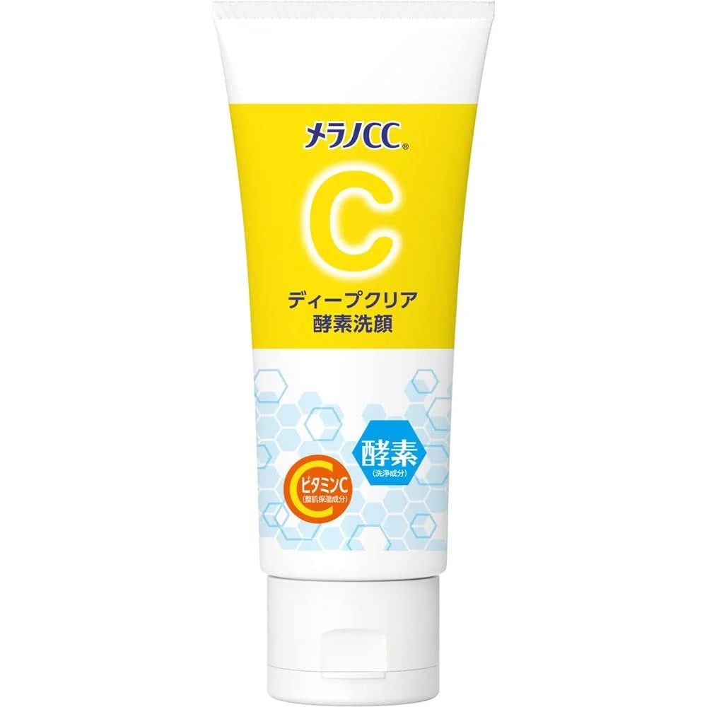 Melano CC Deep Clear Enzyme Face Wash – Enzyme-Powered Pore Clean & Brighten Foam