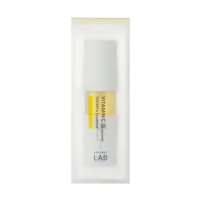 Unlabel LAB Vitamin C 100 MPa Essence – Ultra-Penetrating Brightening Serum for Pores & Dullness