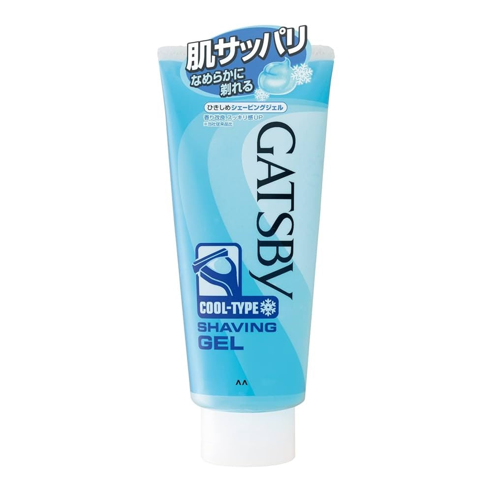 GATSBY Shaving Gel Cool-Type – Fresh Cooling Shave & Clear Skin