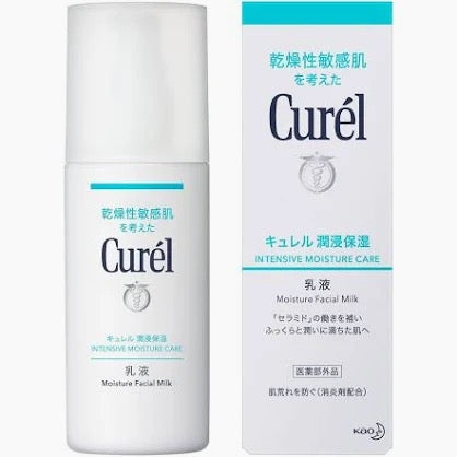 Curél Moisture Facial Milk – Lightweight Milky Moisturizer for Dry & Sensitive Skin