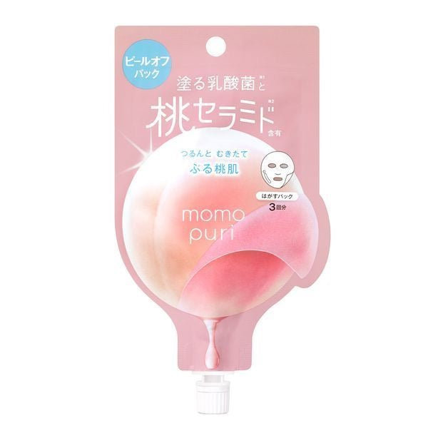 Momopuri Fresh Peel Off Pack – Smooth, Radiant Peach-Skin Texture