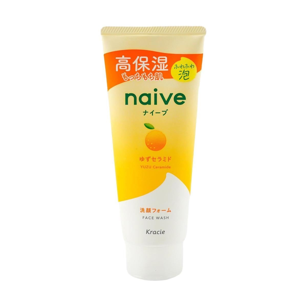 Naive Yuzu Ceramide Face Wash – Gentle Hydration with Bright Citrus Refreshment