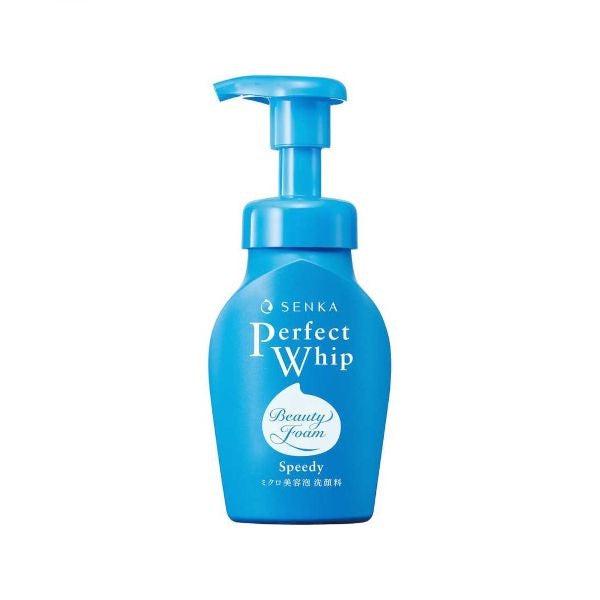 Senka Perfect Whip Speedy Facial Foam – Instant Dense Micro-Foam for Busy Skin