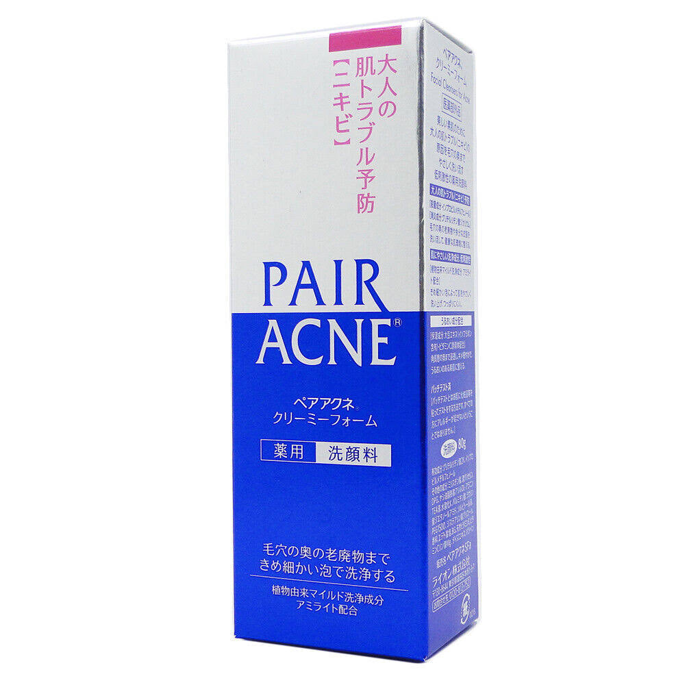 Lion Pair Acne Creamy Foam – Gentle Cleanser for Acne-Prone Skin