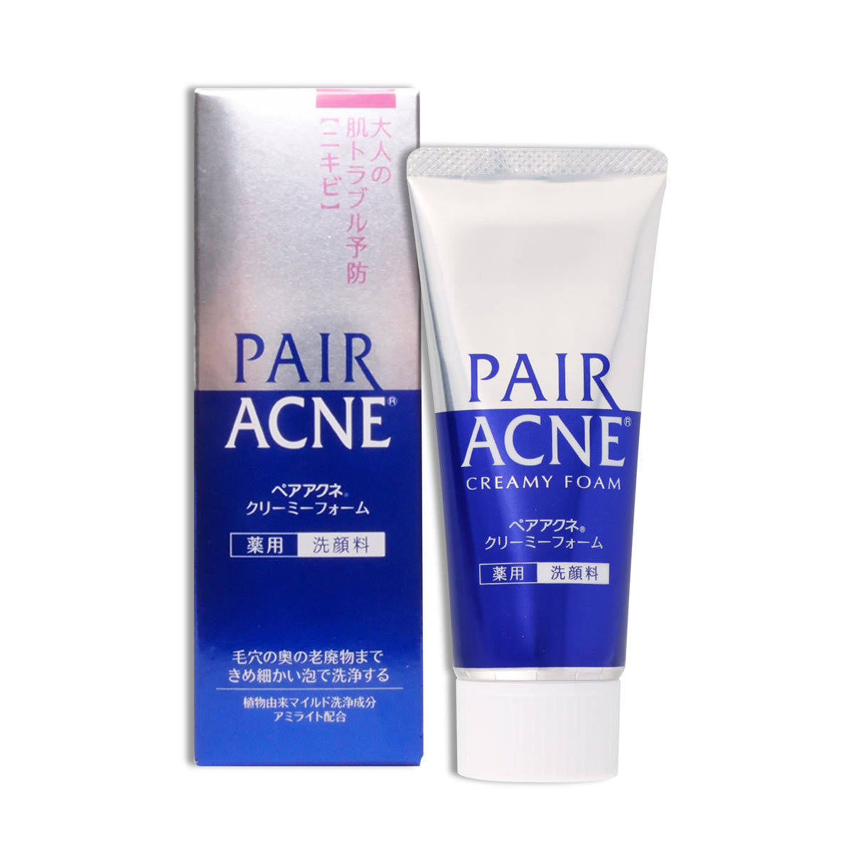 Lion Pair Acne Creamy Foam – Gentle Cleanser for Acne-Prone Skin