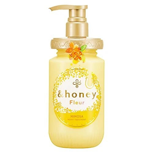 &honey Fleur Kinmokusei Moist Shampoo/Conditioner  – Hydrating Care with Sweet Osmanthus Aroma