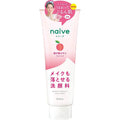 Kracie Naïve Makeup Removal Face Wash Peach Leaf – Gentle 2-in-1 Cleanser for Makeup & Face Wash
