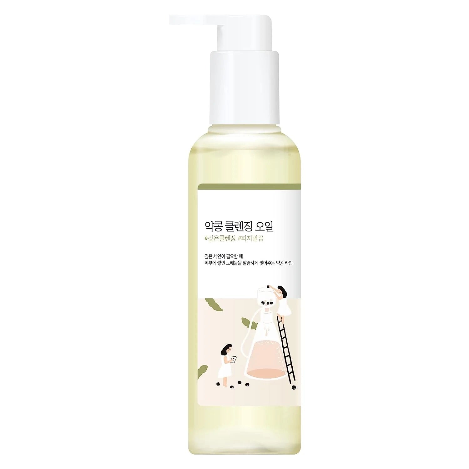 ROUND LAB Soybean Cleansing Oil – Nourishing Oil Cleanser for All Skin Types