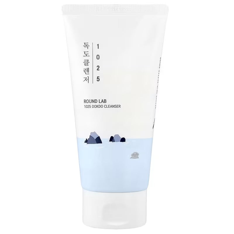 Round Lab 1025 Dokdo Cleanser – Gentle Mineral-Rich Daily Foam Cleanser