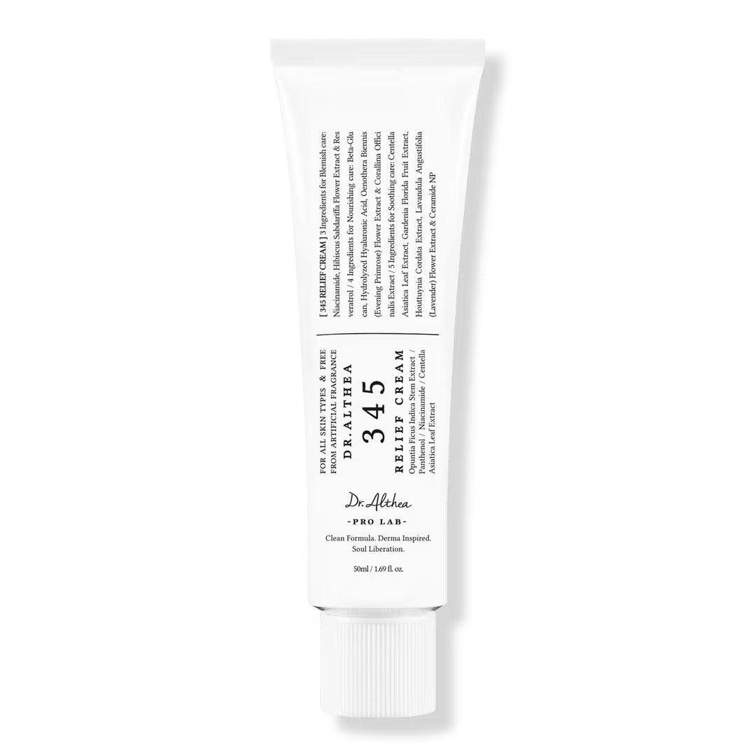 Dr. Althea 345 Relief Cream – Blemish-Calming, Barrier-Boosting Moisturizer