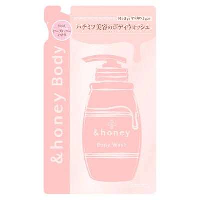 &honey Melty Moist Body Wash Refill – Sweet Hydration in an Eco-Friendly Pouch