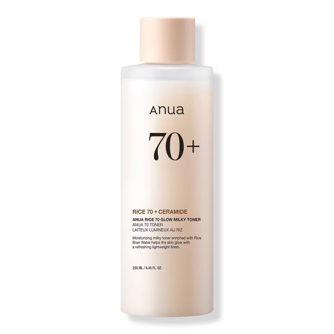 Anua Rice 70 Glow Milky Toner – Bright-Radiance Hydration with Rice Extract