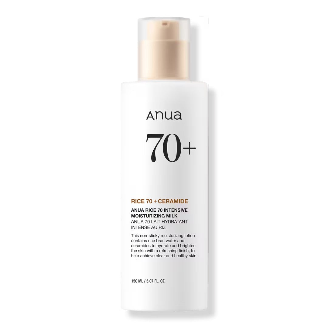 ANUA Rice 70 Intensive Moisturizing Milk – Radiant Hydration Milky Lotion