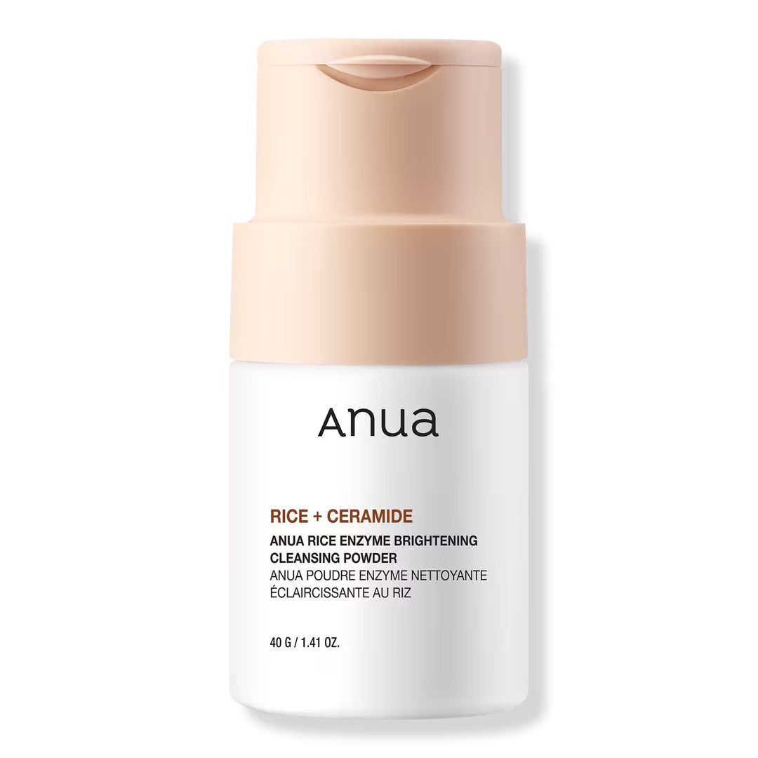 Anua Rice Enzyme Brightening Cleansing Powder – Multi-Purpose Rice-Powered Cleanse & Glow