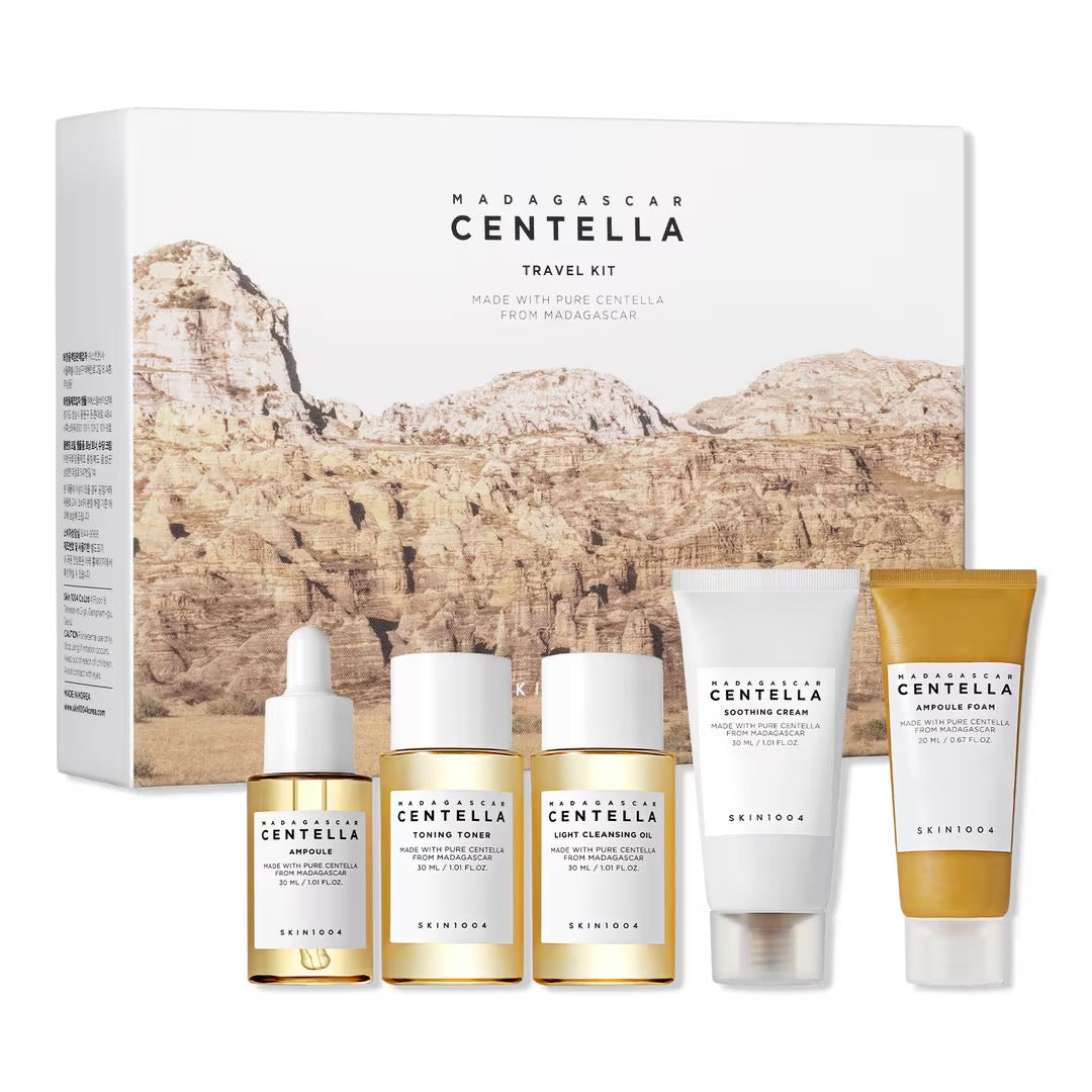 SKIN1004 Madagascar Centella Travel Kit – Complete Mini Routine for Calm, Balanced Skin