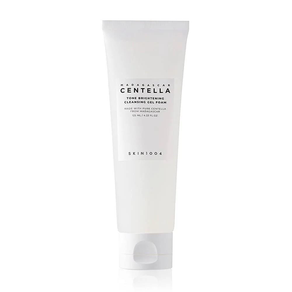 SKIN1004 Madagascar Centella Tone Brightening Cleansing Gel Foam – Gentle Cleanse & Radiance Boost