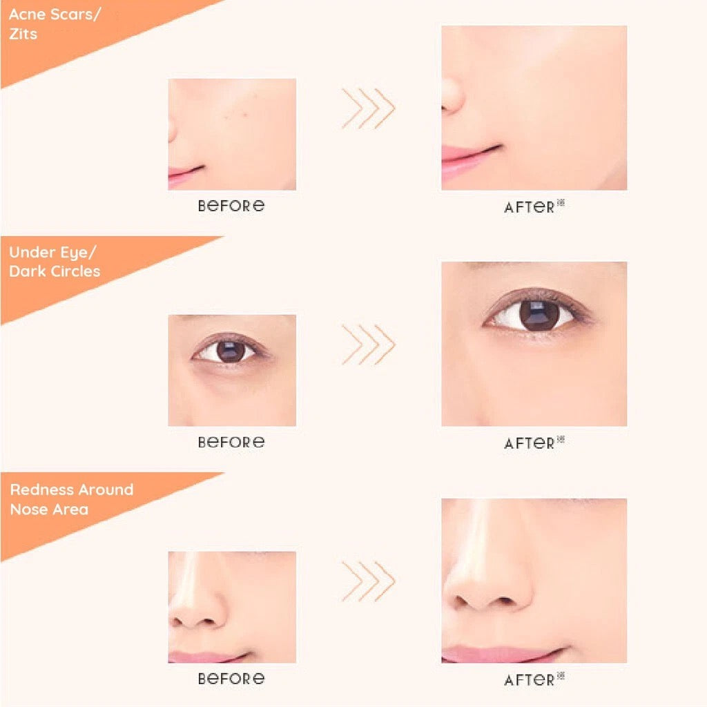 Excel Silent Cover Concealer – High-Adhesion, Precision Coverage Concealer