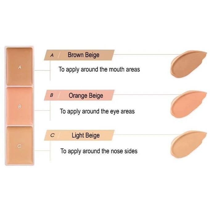 Excel Silent Cover Concealer – High-Adhesion, Precision Coverage Concealer