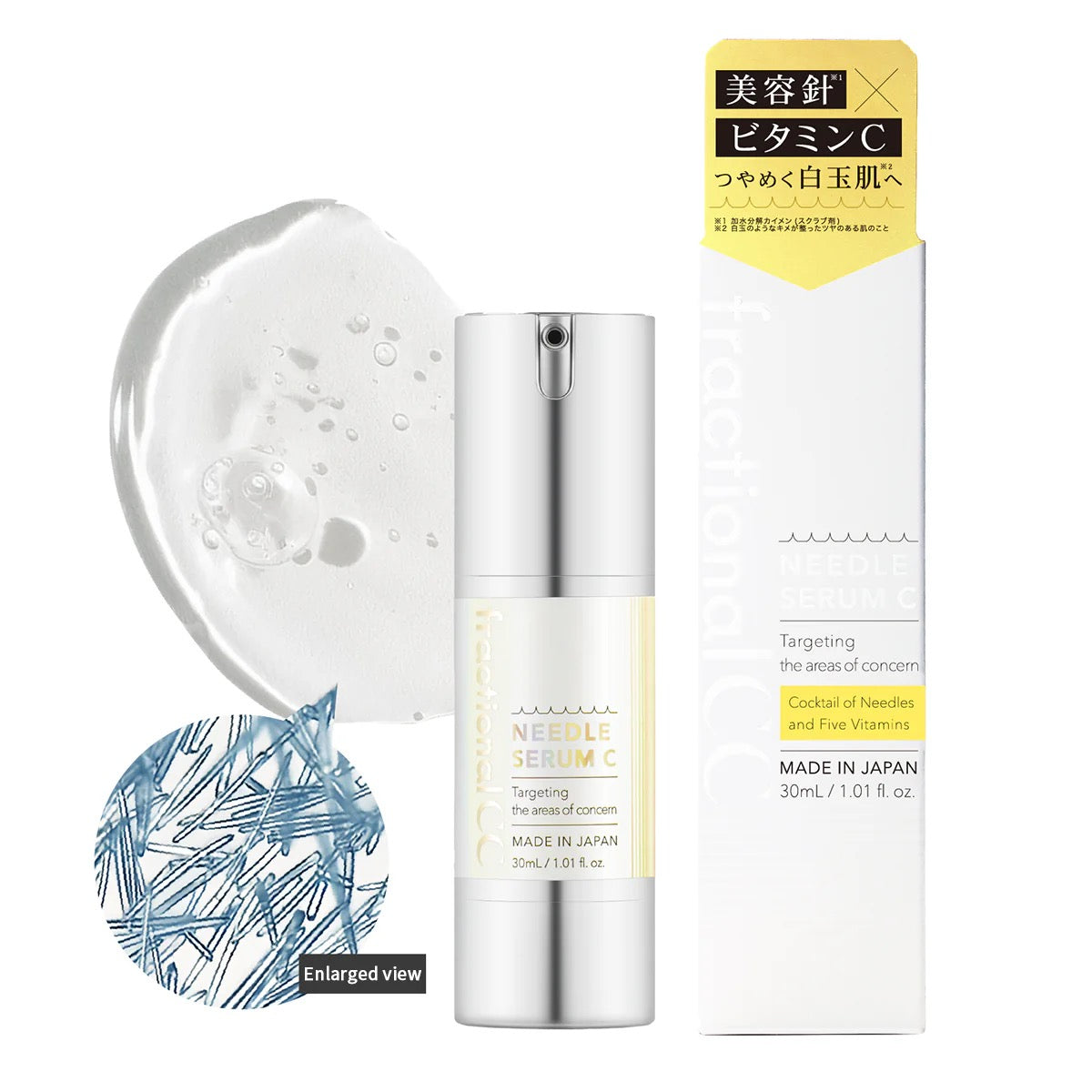 Fractional CC Needle Serum C – Microneedle-Infused Vitamin C Booster for Radiant Skin