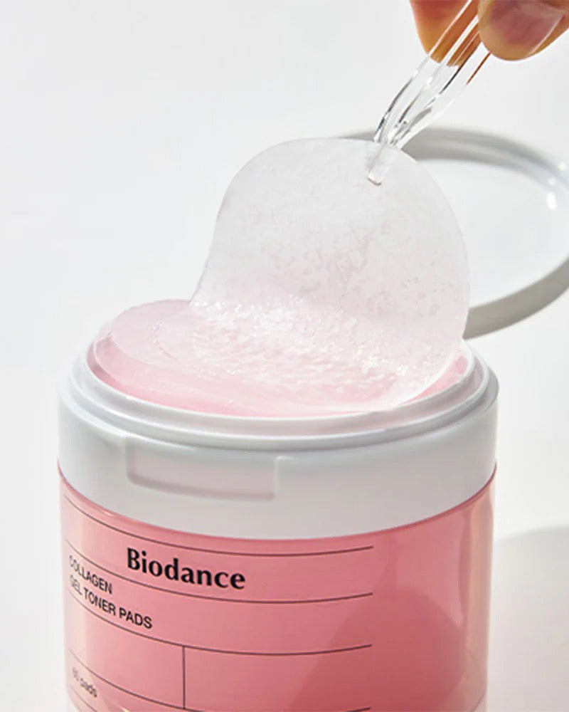 Biodance Collagen Gel Toner Pads – Firming & Pore-Refining Gel Pads