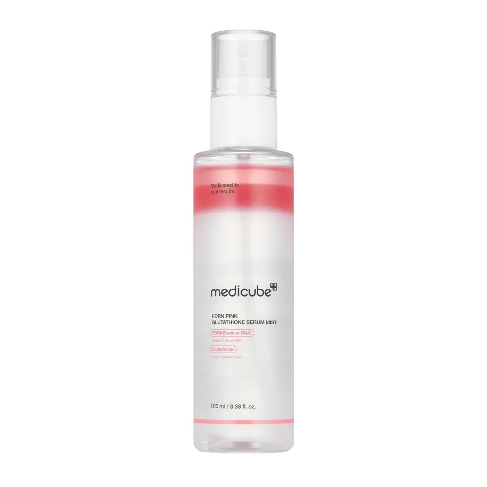 Medicube PDRN Pink Glutathione Serum Mist – Refreshing Glow & Repair in a Spritz