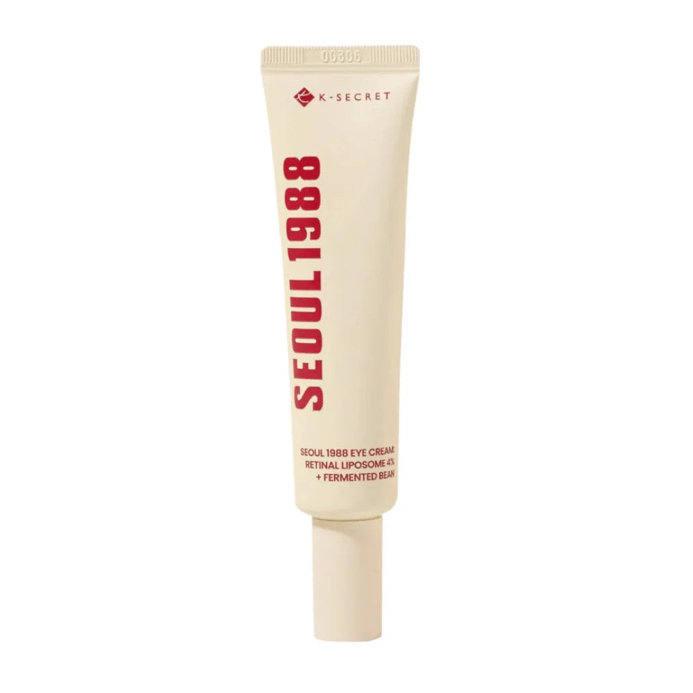 K‑SECRET SEOUL 1988 Eye Cream : Retinal Liposome 4% + Fermented Bean – Advanced Eye Repair & Brightening Treatment