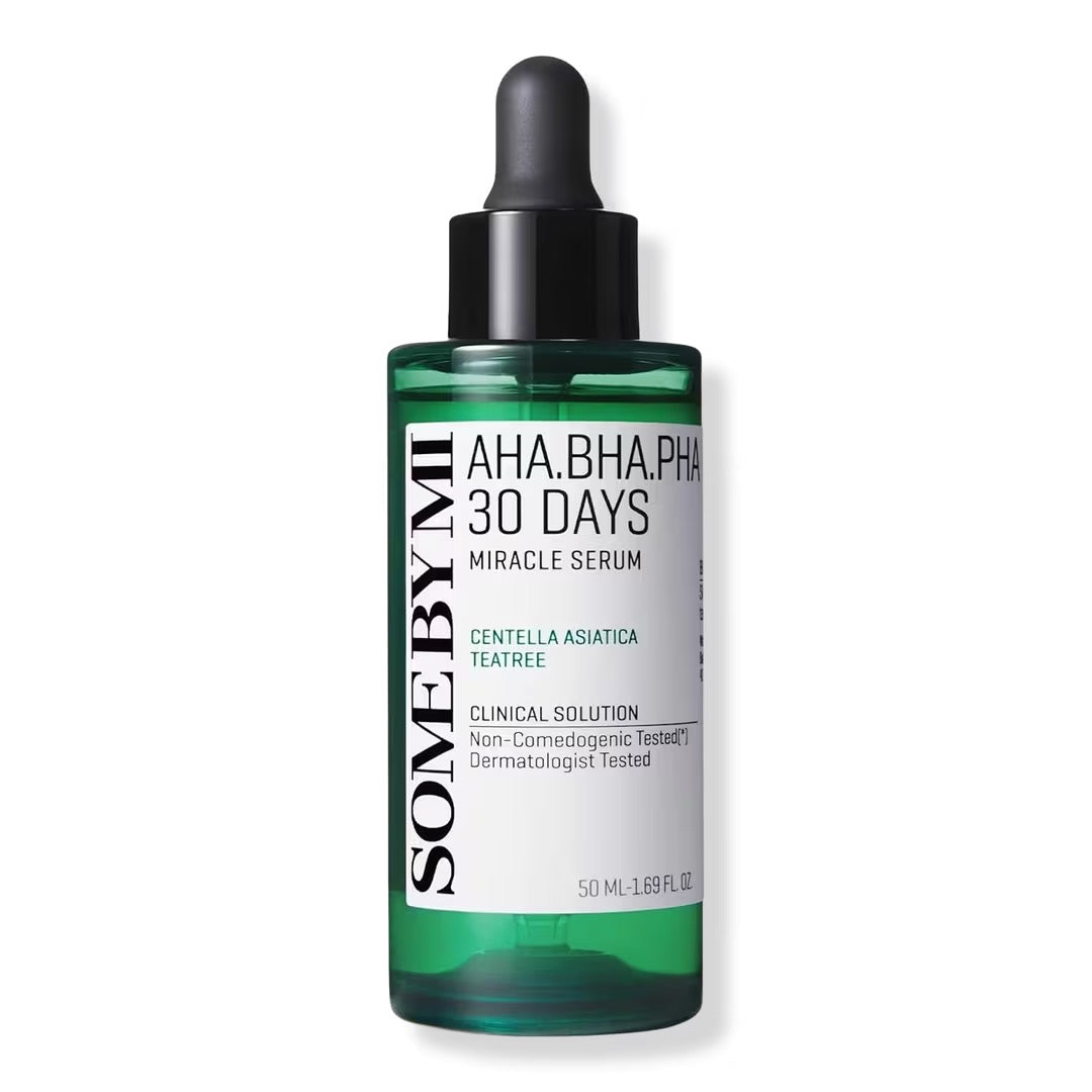 SOME BY MI AHA BHA PHA 30 Days Miracle Serum – Triple-Acid Exfoliant + Tea Tree for Clearer, Refreshed Skin