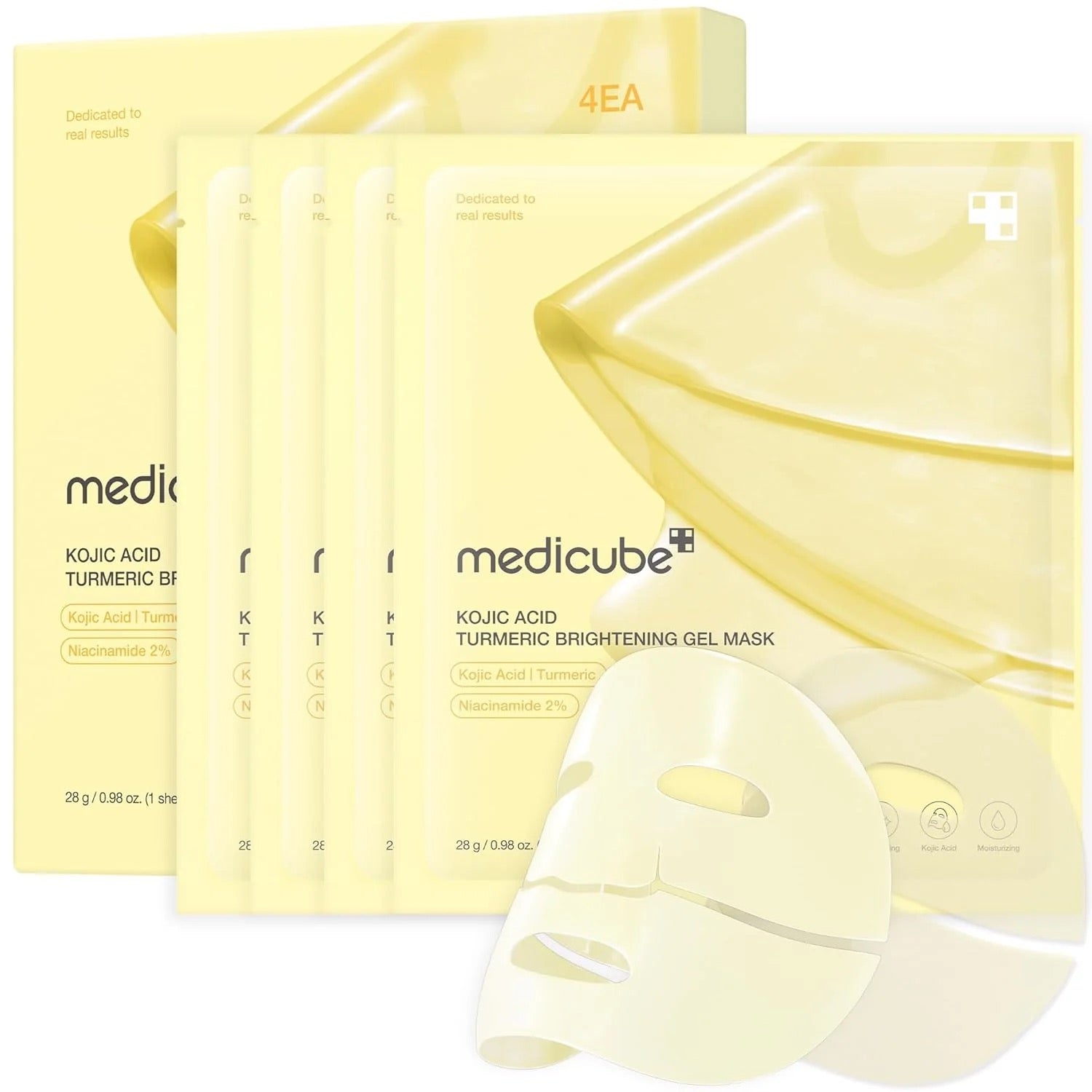 Medicube Kojic Acid Turmeric Brightening Gel Mask – Glow-Boost Jelly Mask for Brighter Skin
