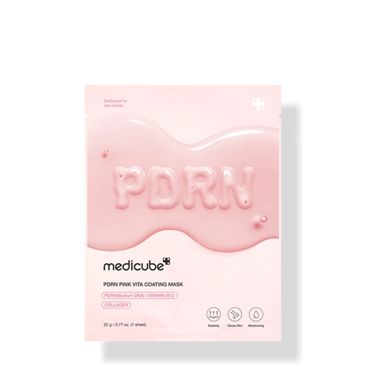 Medicube PDRN Pink Vita Coating Mask – Radiance-Boosting Sheet Mask for Firm & Even Skin