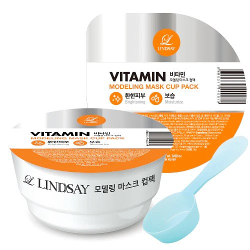 LINDSAY Modeling Mask Cup Pack 28 g – Spa-Level Peel-Off Modeling Mask