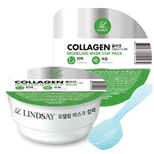 LINDSAY Modeling Mask Cup Pack 28 g – Spa-Level Peel-Off Modeling Mask