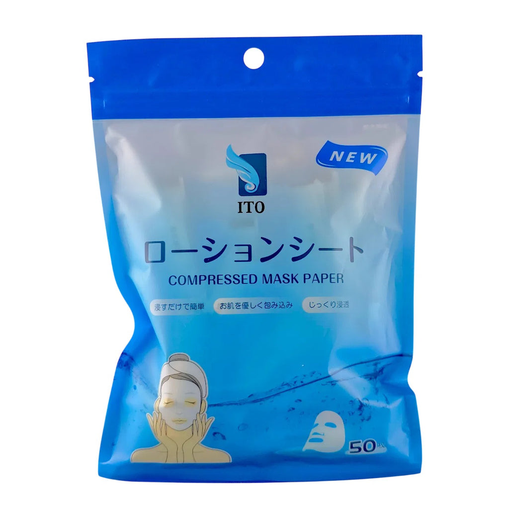 ITO Compressed Mask Paper – Ultra-Thin DIY Sheet Masks