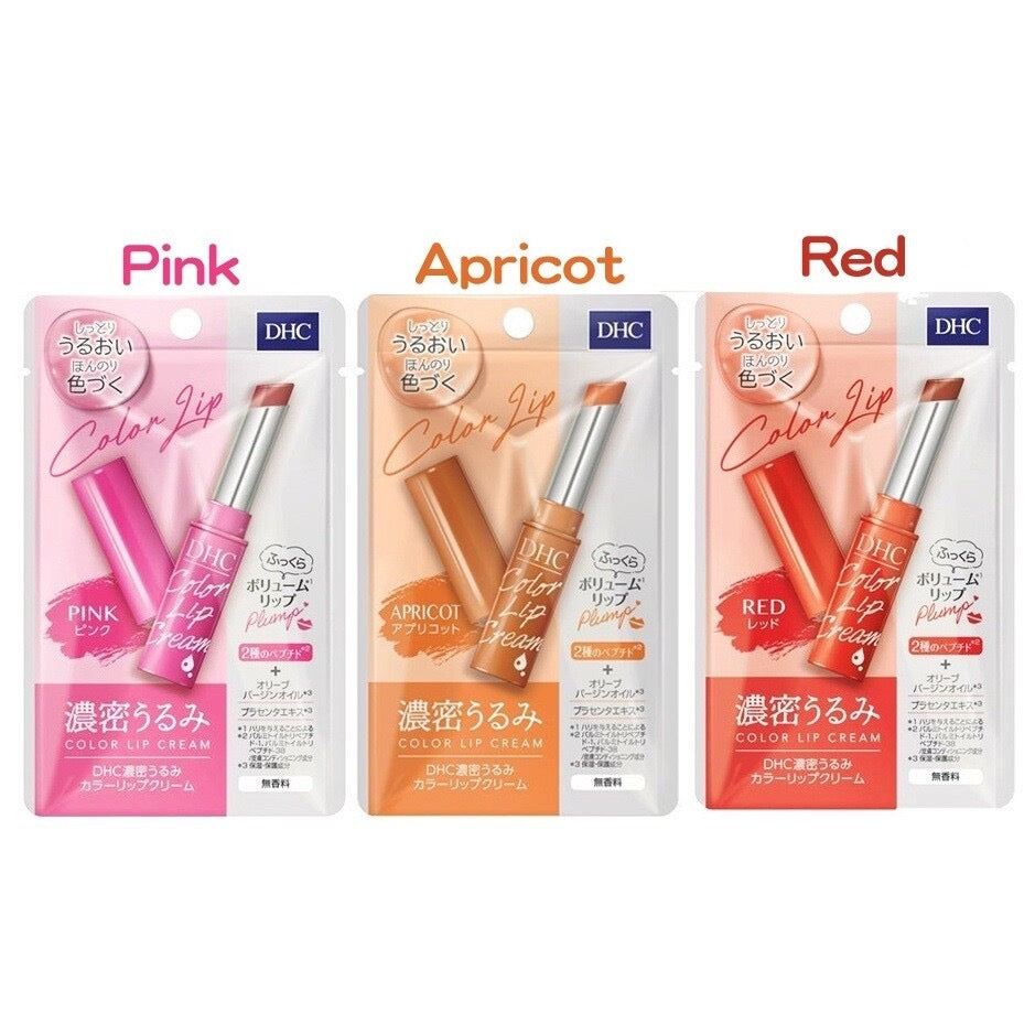 DHC Color Lip Cream – Sheer Tint + Deep Moisture Care