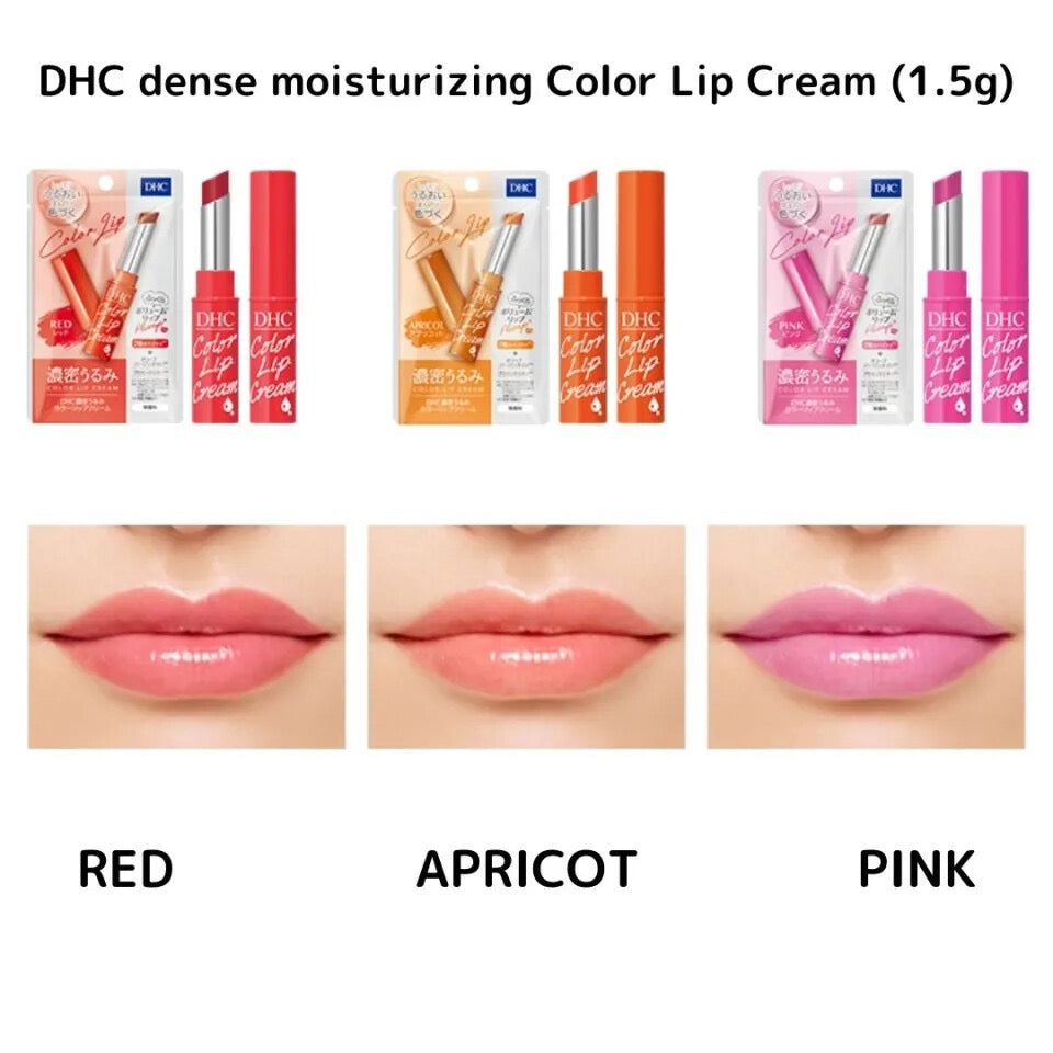 DHC Color Lip Cream – Sheer Tint + Deep Moisture Care – Osaka Ebisu