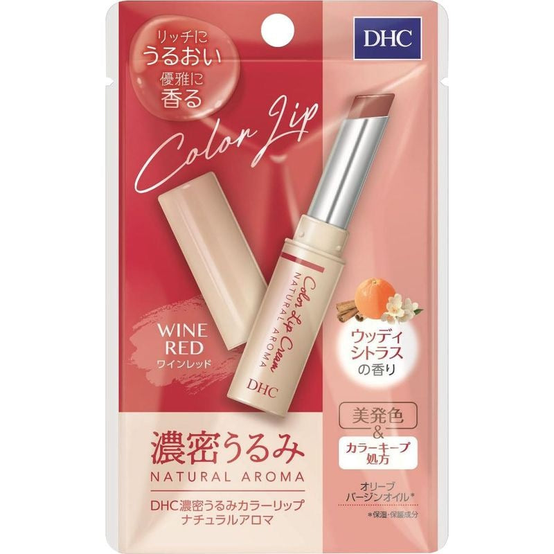 DHC Color Lip Cream Natural Aroma – Tinted Balm with Aroma + Deep Moisture