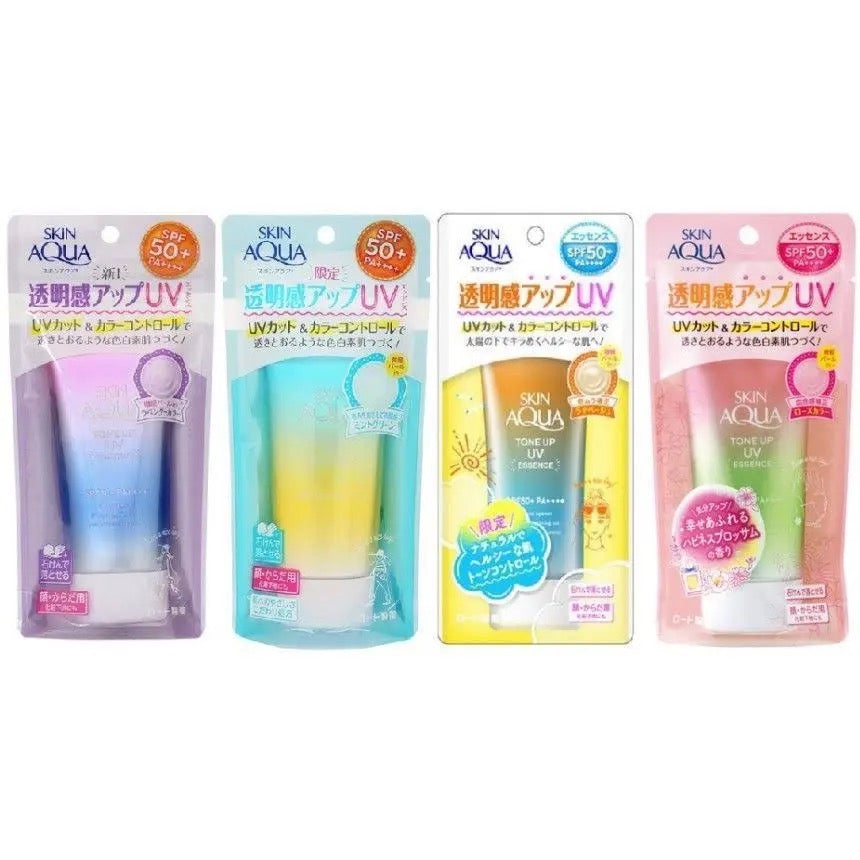 Skin Aqua Tone Up UV Essence – Tone-Up Sunscreen & Daily Glow Care