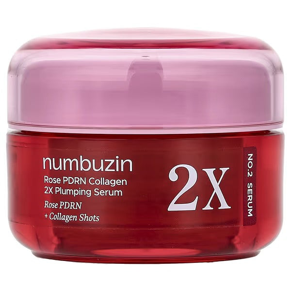 Numbuzin No. 2 Rose PDRN Collagen 2X Plumping Serum – Advanced Volume & Firming Care