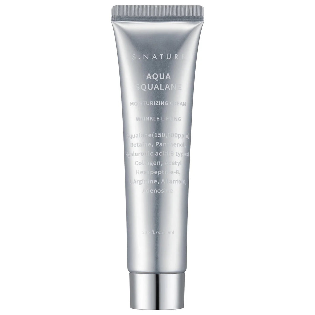 S.NATURE Aqua Squalane Moisturizing Cream (80ml) – Deep Hydration & Moisture Barrier Care