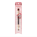 ROSY ROSA Double-Headed Concealer Brush (Black Handle) – 1 Piece Set