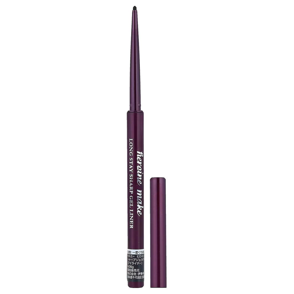 Kiss Me Heroine Make Long Stay Sharp Gel Liner – Ultra-Precise & Smudge-Proof Gel Eyeliner