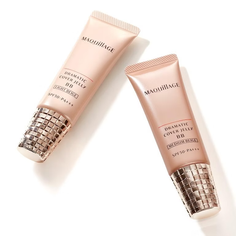 Shiseido - Maquillage Dramatic Cover Jelly BB SPF50 PA+++ - 30g, Full Coverage & Smooth Jelly Finish