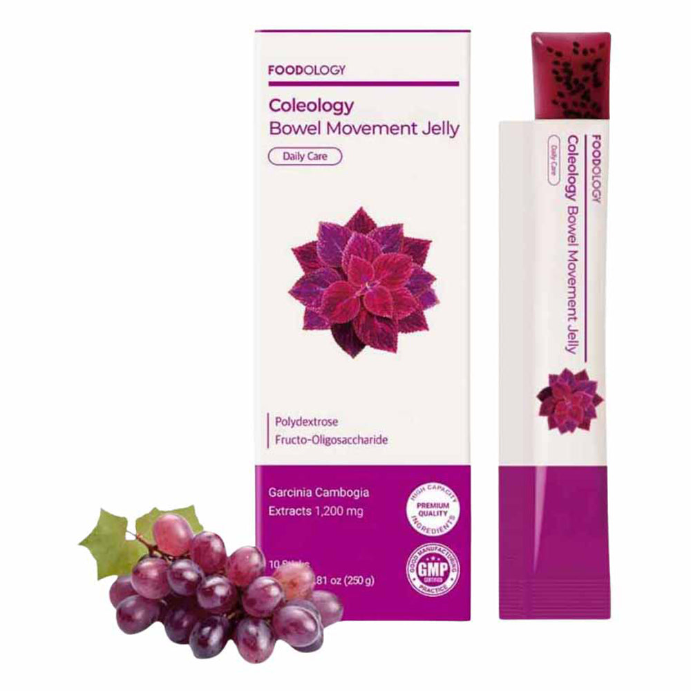 FOODOLOGY Coleology Bowel Movement Jelly – Digestive & Gut Health Support Jelly Supplement