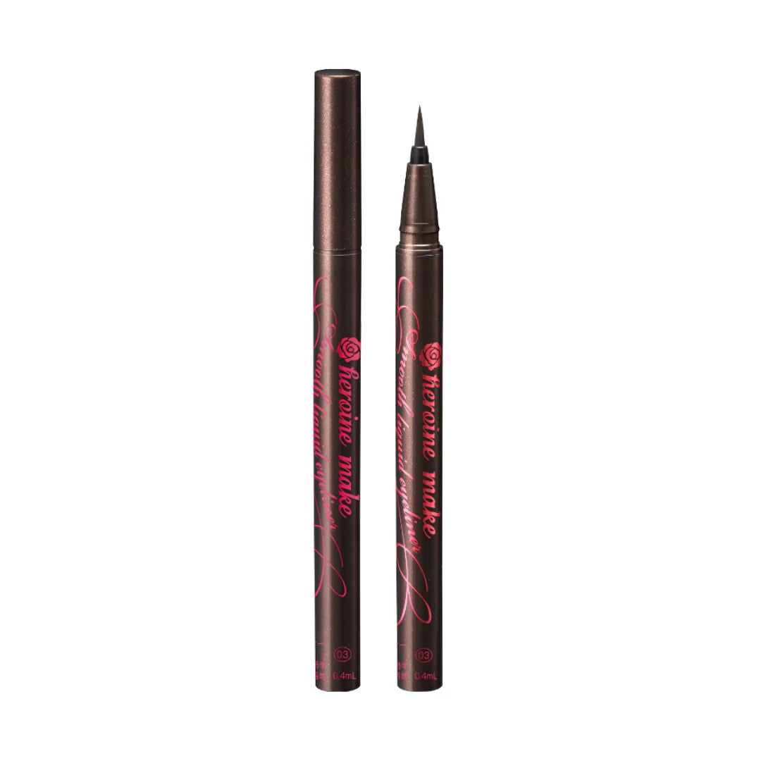 Kiss Me Heroine Make Smooth Liquid Eyeliner – Ultra-Precise & Waterproof Long-Lasting Eyeliner