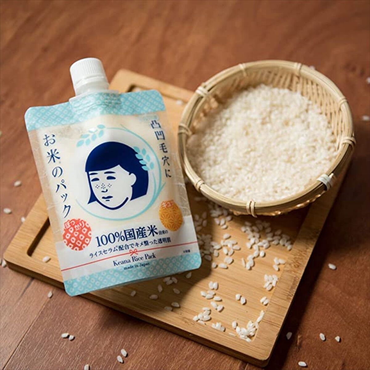 Ishizawa-Lab Keana Rice Pack – Smooth, Poreless Skin with Japanese Rice Extract